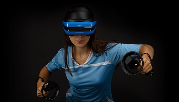 jugando con las acer vr