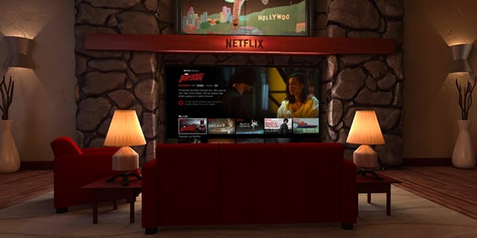 netflix con las aplicaciones de realidad virtual