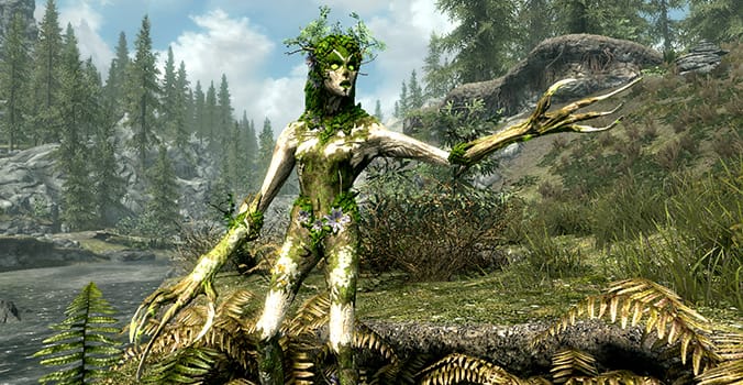 mod monstruos y animales de skyrim vr