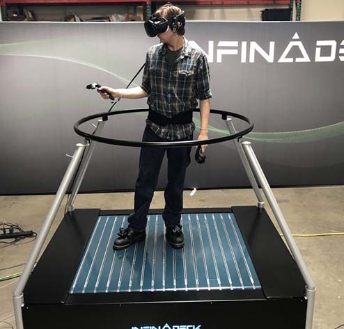 andador infinadeck vr